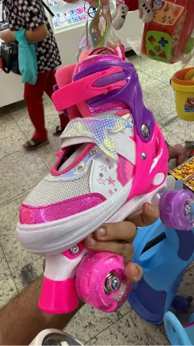 Patins 4 rodas infantil