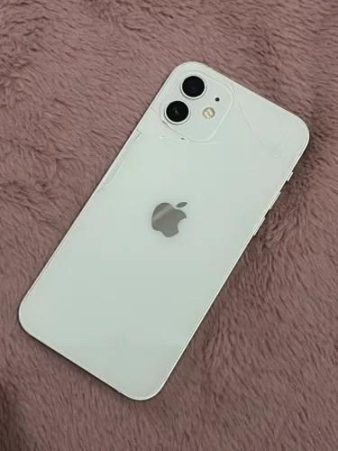 iPhone 12 128GB Branco | Face ID OK | 86% Bateria | Aceito Troca