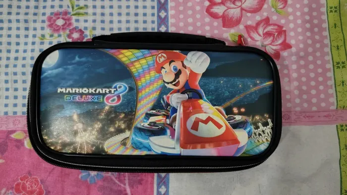 Estojo/ Case Para Nintendo Switch (OLED, V1, V2 e lite) - Mario Kart 8. Original RDS