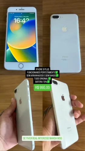 Vendo iPhone 8 Plus