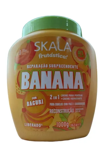 Creme Skala Frutástica Banana 2em1 1kg 