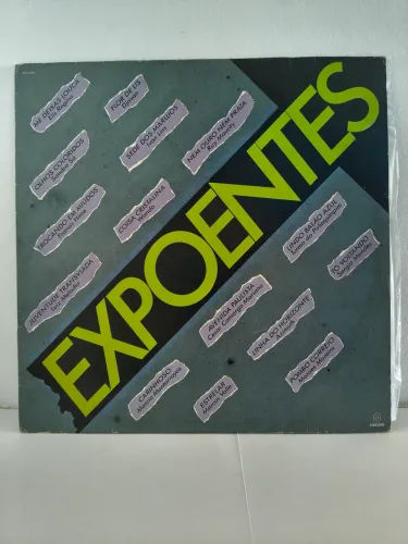 LP vinil Expoentes Elis, Djavan, Sandra Sá, Luiz Melodia, Azimuth, Moraes Moreira, Wando