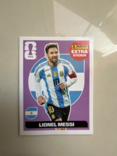 Figurinha Messi Legend Bordo 2026