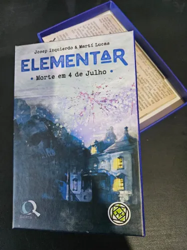 ELEMENTAR Morte em 4 de Julho - jogo de cartas