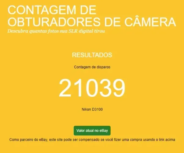 Câmera Nikon 
