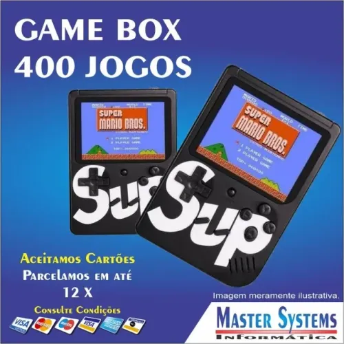 Game Box 400 Jogos Retrô