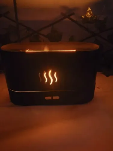 Umidificador Difusor De Ambiente Lareira Chamas Silencioso