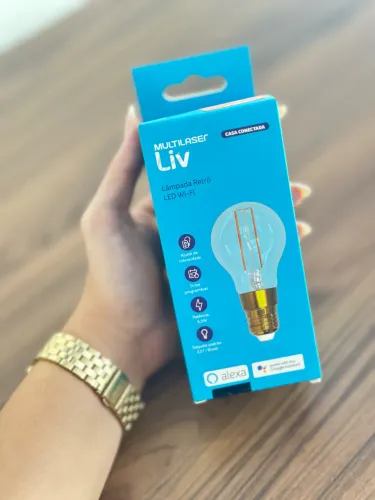 LÂMPADA RETRÔ LED WI-FI 