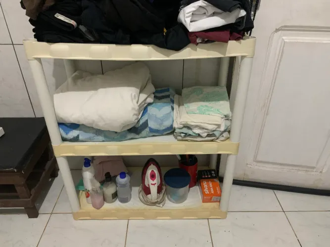 Estantes de plasticos