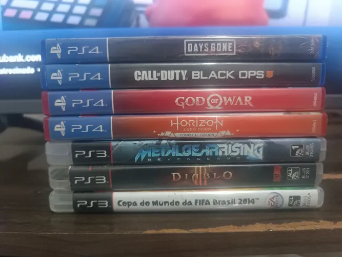 Vendo Jogos ps4 e Ps3
