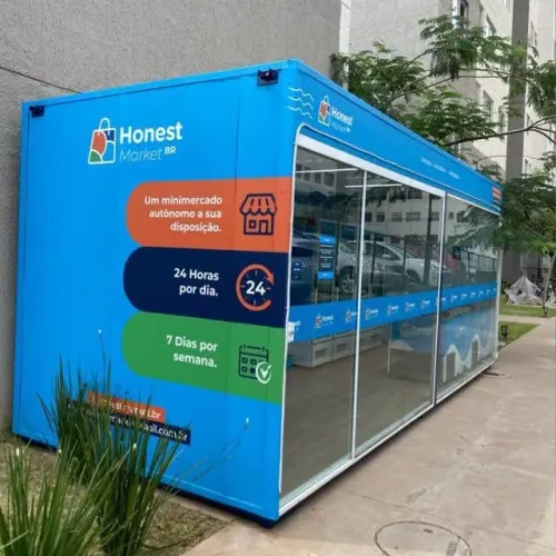 Container para Mercadinho e comércio em geral