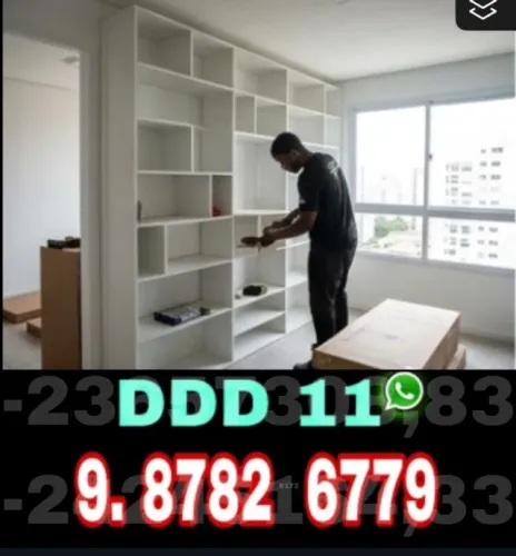 Montador de móveis profissional para guarda-roupas, armários, closet e cômodas