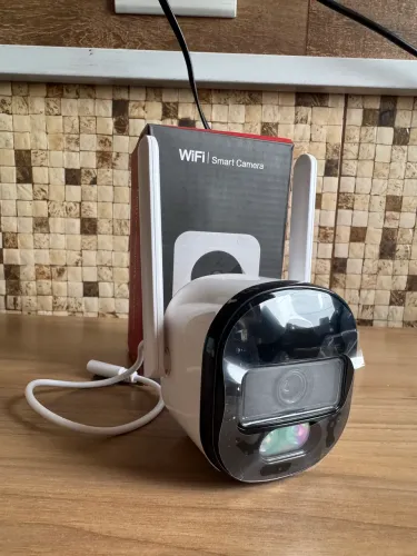Câmera Wi-Fi full hd qualidade incrível segurança via app 