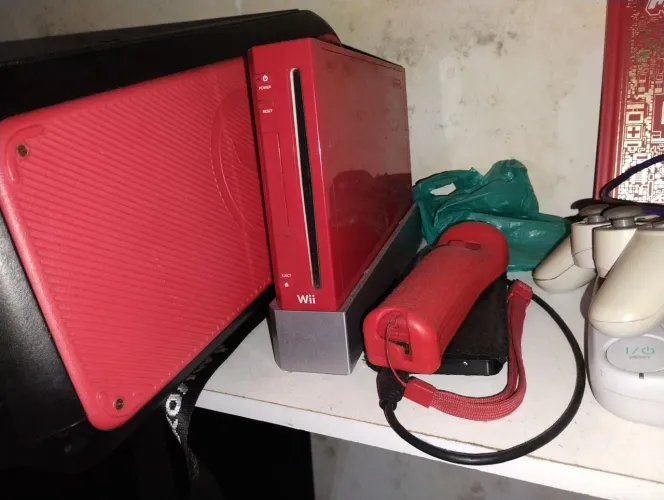 Nintendo wii novo com hd e controles