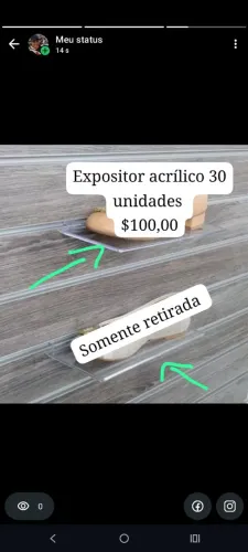 Vendo expositor para sapatos