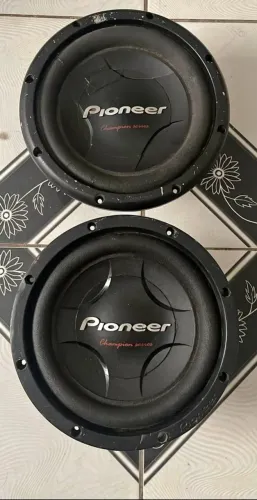 Par de subwoofer 12 400rms pionner 