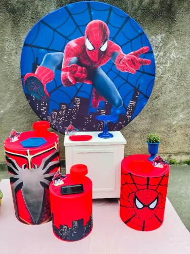 Decoração homem aranha 