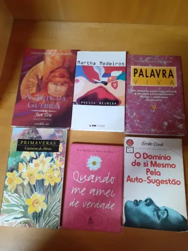 LIVROS POR DEZ REAIS, CADA