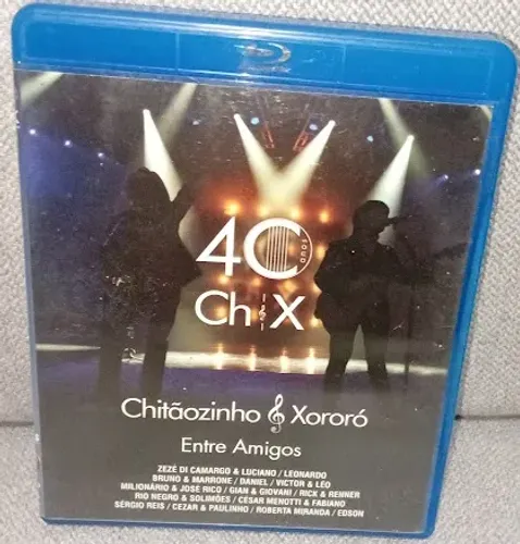 Blu-rays Originais: Chitãozinho & Xororó (Sinfônico 40 Anos + Entre Amigos)