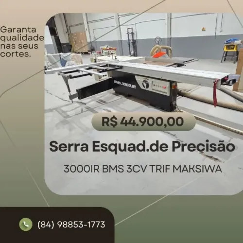 Esquadrejadeira de precisão - novinha