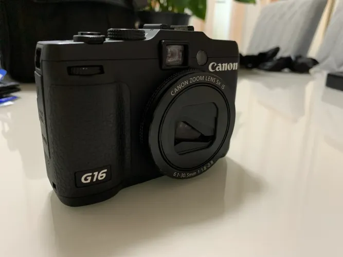  Canon PowerShot G16 Completa + Bolsa + Cartão + Carregador | Excelente Estado