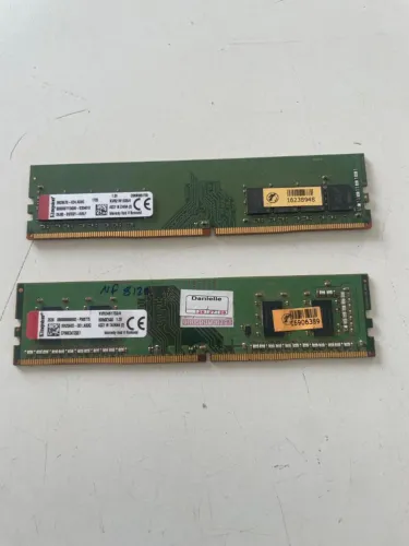 Memoria kingston 8GBgb (2X 4GB)Ddr4 2400mhz Desktop/pc s/nova garantia e nf