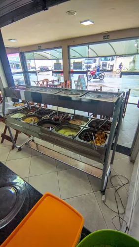 Carro self-service 10 quentes 5 frias