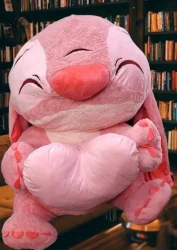 Pelúcia Gigante Angel Rosa