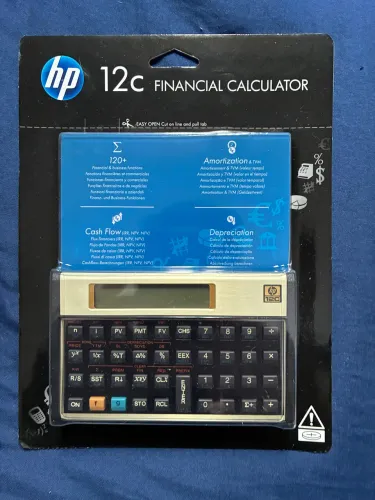 Calculadora Financeira HP 12C - NOVA E LACRADA