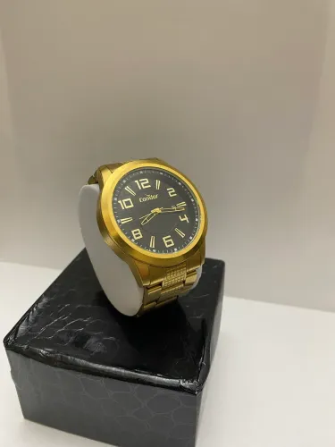 Relógio Dourado Condor COPC32BG