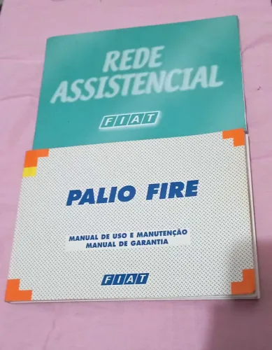 **Baixei** Manual do proprietario Fiat Palio Fire + capa