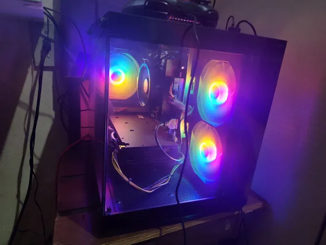 Pc gamer + monitor + controle de pc