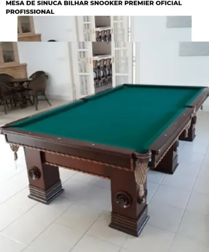 Mesa Sinuca Bilhar Snooker Premier Oficial Profissional