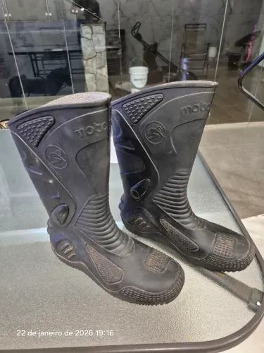Bota de borracha - motociclista