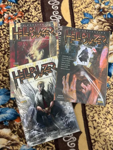 Hellblazer Origens 1, 2 e 5