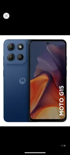 Moto g15 novo nunca usado