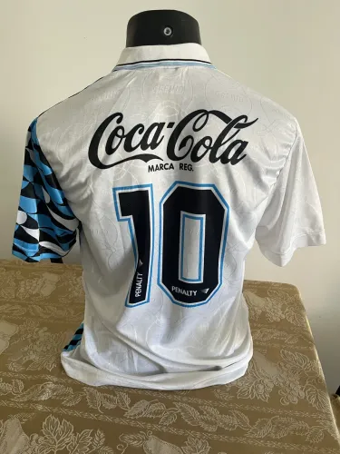 Camisa Gremio 1994 Penalty Coca Cola Escama de Peixe