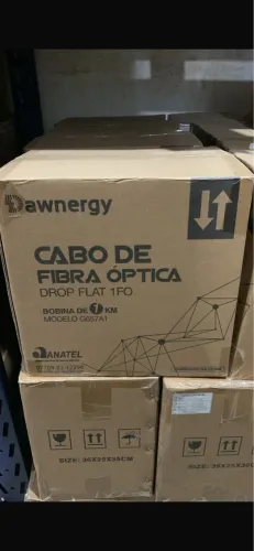 Cabo de fibra óptica ( drop )