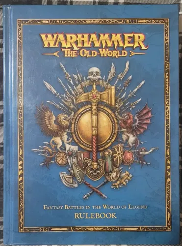 Livro Warhammer Old World Core Book - Impecável