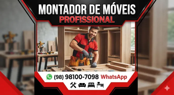 Montador de móveis profissional
