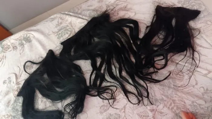 Cabelo humano telas