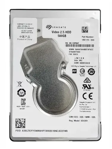 Disco rígido HD 500GB 2.5 sata de notebook seagete