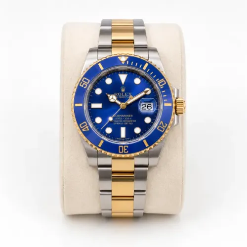 Rolex Submariner Date Bicolor Azul Completo