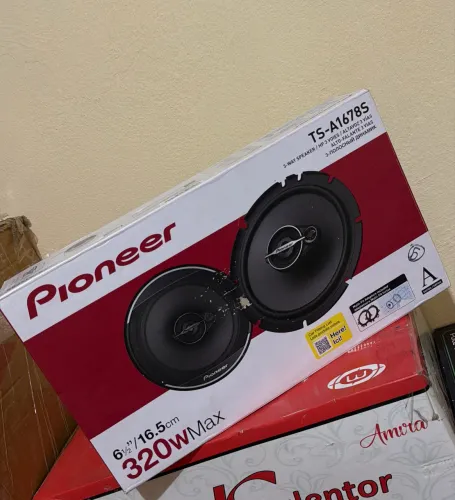 Alto falantes de 16.5 cm Pioneer Ts-a1678s 3 Vias 70 Watt Rms