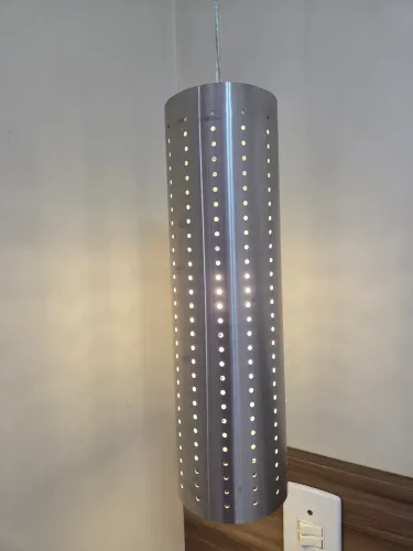 Luminária LED Pendente Metal - Par