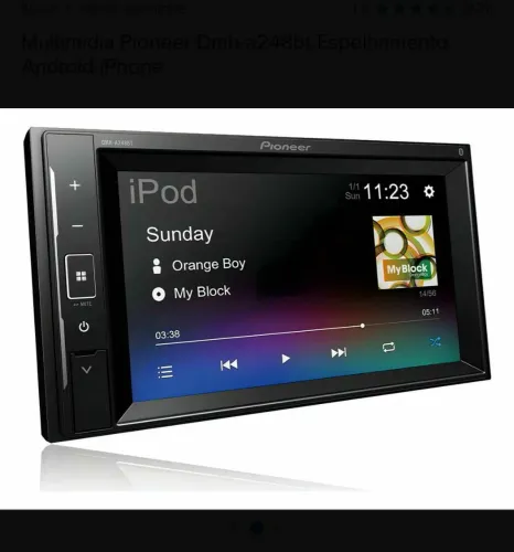 Multimídia Pioneer bluetooth dmh a248bt