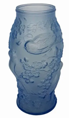 Vaso andorinha de vidro 