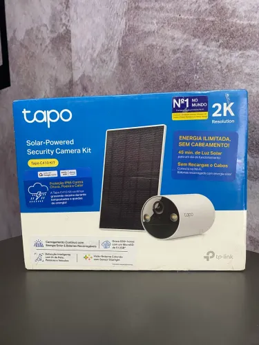 Kit de Câmera de Segurança Solar TP-Link Tapo C410.