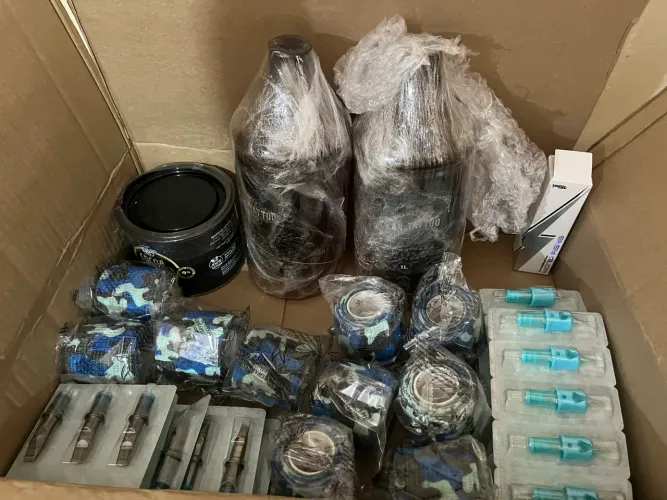 Kit Completo para Tatuagem Profissional