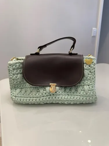 Bolsa de Crochê Artesanal - Serena - Peça Exclusiva